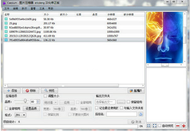 图片大小压缩软件(Caesium)1.7.0 绿色中文版插图